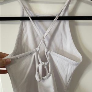 Abercrombie bodysuit with back detail!